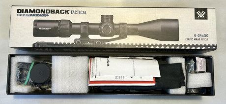Hola vendo visor Vortex diamondback  6-24x50 nuevo (no lo he estrenado)
Incluye nivel anillas tapas también 00
