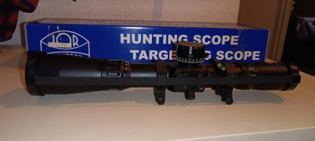 Vendo visor IOR Valdada Terminator 12-52x56 en perfecto estado, anillas de 40 incluidas. Usado en 6'5 01
