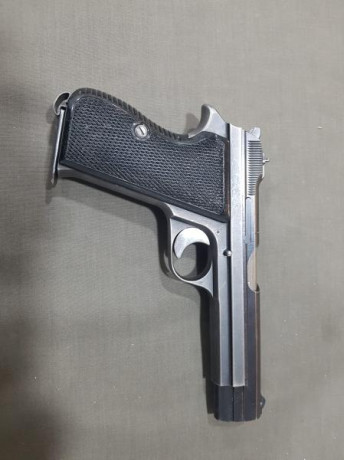 Hola, vendo estupenda Sig P210 en cal 9para de 5 pulgadas en perfecto estado por no darle uso por 1400€.
Guiada 10