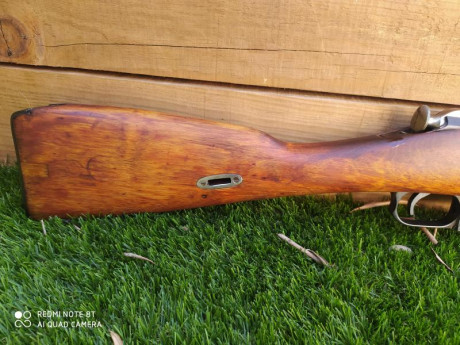 Buenas tardes

Pongo en venta un Mosin Nagant 91/30 en su calibre original 7,62x54R, fabricado en el arsenal 10
