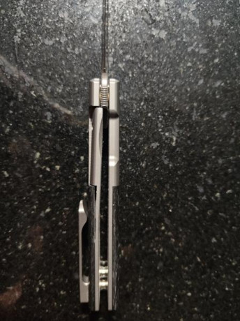 Vendida.-

Se vende navaja boker plus urban barlow, titanio y fibra de carbono, hoja en m390. Fabricada 12