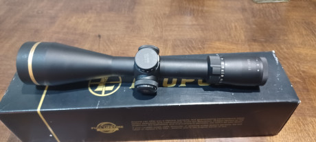 Vendo Leupold VX5 3-15x56 con retícula iluminada, torreta de ajuste de caída del proyectil y muy poco 00