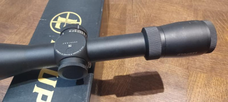 Vendo Leupold VX5 3-15x56 con retícula iluminada, torreta de ajuste de caída del proyectil y muy poco 10