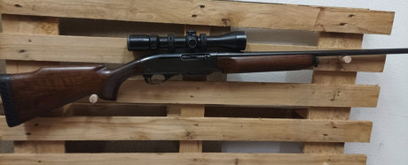 Remington 7400 cal.280 semiautomático cargador de 2 balas. Bushnell Trophy 1.6 - 6x44. 300€ con envío. 00