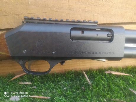  Buenas tardes

Pongo en venta una escopeta de corredera marca Fabarm modelo Sdass Wood. 

- Cañón Tribore 00