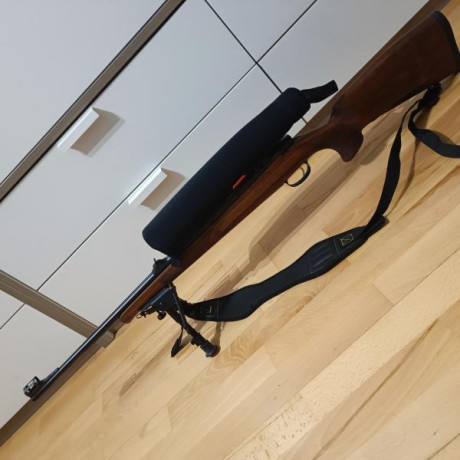 Se vende rifle en perfecto estado , ha tirado 2 cajas de balas , 2 días de campo de tiro y 3 recechos.
Rifle 10