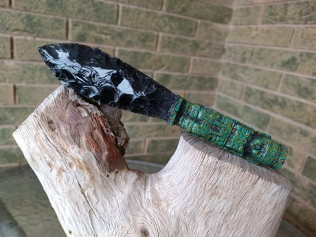 Cuchillo PARFORCE en acero 440C. Rebajado a 70 €
Encabado en Bocote.
Cuchillo de caza destinado al mercado 10
