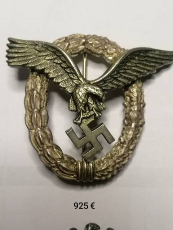 Vendo la siguientes medallas e insignias alemanas segunda guerra mundial, preferiblemente entrega en mano 30