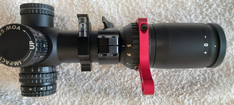 Vendo visor Nightforce modelo SHV 5-20×56 
Retícula moar iluminada, nivel y palanca para variar los aumentos. 110