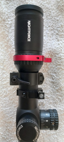 Vendo visor Nightforce modelo SHV 5-20×56 
Retícula moar iluminada, nivel y palanca para variar los aumentos. 131