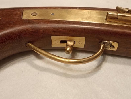 Réplica de pistola japonesa de mecha fabricada por AMR. 
En perfecto estado de funcionamiento. Bien cuidada. 10