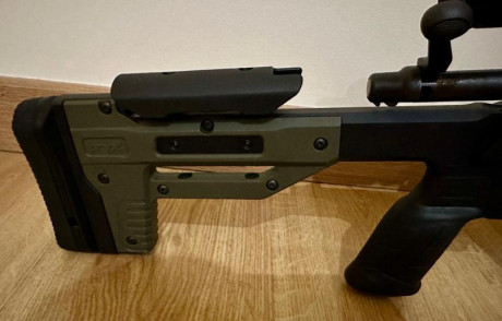 Se vende rifle REMINGTON 700, CALIBRE 308-W, CHASIS ORYX SA, VISOR TAC VECTOR OPTICS VIPER 8-32X50E, carril 01