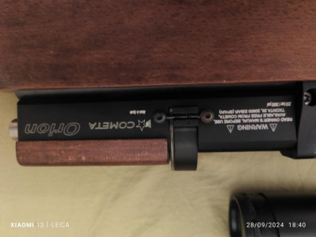 Se Vende Carabina Bullpup Cometa Orion Cal. 5,5 regulada, Madera 600€. No Cambios, Se encuentra en Ciudad 20