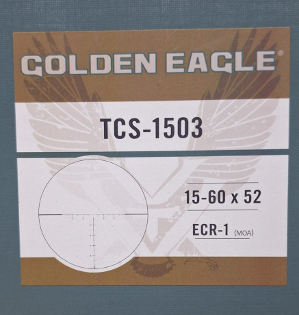 Un amigo vende un Vortex Golden Eagle 15-60x52 con retícula ECR-1 con monturas WARNE máxima tácticas de 00