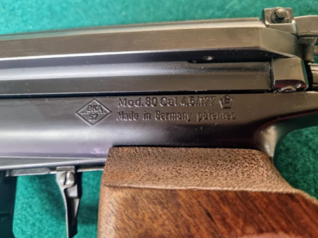 Pistola de precisión FEINWERKBAU 80

Pistola para tiro de precisión de la famosa marca alemana FEINWERKBAU. 00
