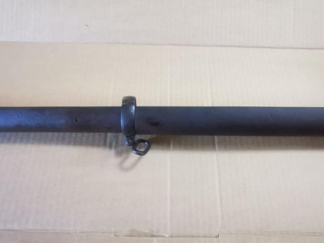 Caña de rifle Rolling Block en perfectas condiciones, con dos anillas
Precio 100€ 10