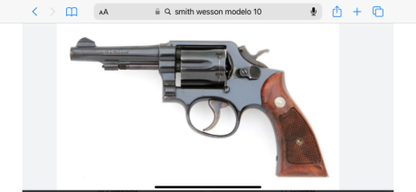 Saludos , busco revolver Smith de 4” calibre 38 /357”en buen estado, preferible modelo 10 antiguo, ofertas 02