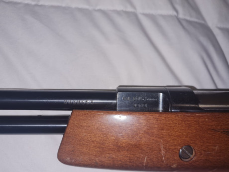 Vendo Carabina Weihrauch HW97 K calibre 5.5 
250 euros. 
Agrupa excepcionalmente bien con balines H&N 00