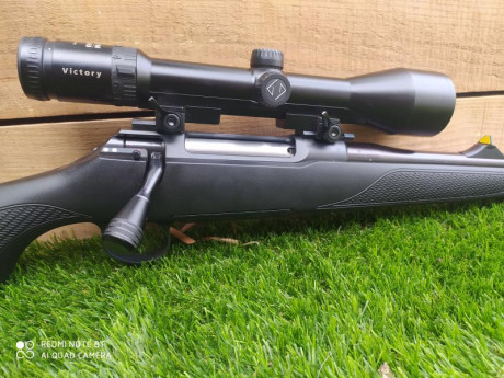   Buenas tardes

Pongo en venta un rifle Sauer modelo 100 Classic XT en calibre 8x57IS.

Cañón de 56 cm 12