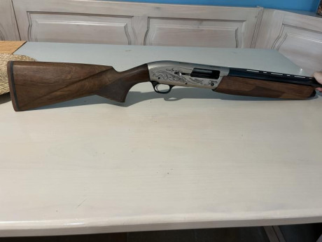 Vendo escopeta calibre 12
Lleva muy pocos tiros, está prácticamente nueva 
Procede de persona mayor 
Tiene 02