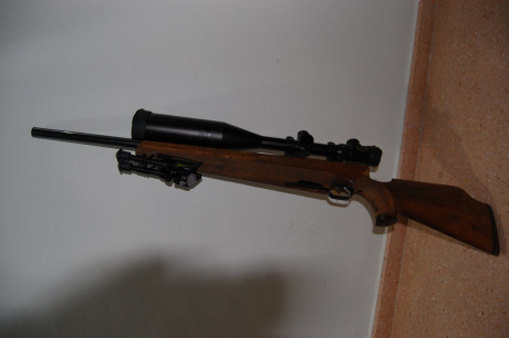 Buenas tardes:

Vendo Rifle Weihrauch HW 66 Match en calibre 222 Rem.
Gatillo a pelo, Cerrojo nitrurado 10