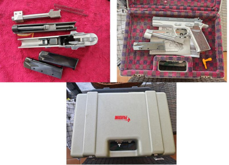 Buenas tardes compañeros:
Vendo pistola PARDINI PC9 muy cuidada y en perfecto estado de tiro, con 2 cañones 00