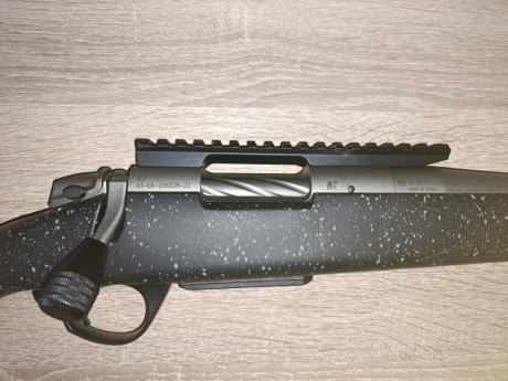 Cambiaria un Bergara B14 Extreme Hunter, en calibre 308W.
Acción y cañón en acero inoxidable, con sus 01