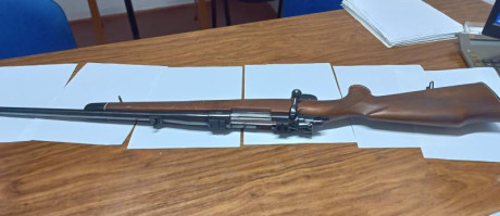 Rifle Mauser mod. K93 calibre 300 Win 500 € mas 60 € de portes.
Esta en Argamasilla de Calatrava.
Contacto 01