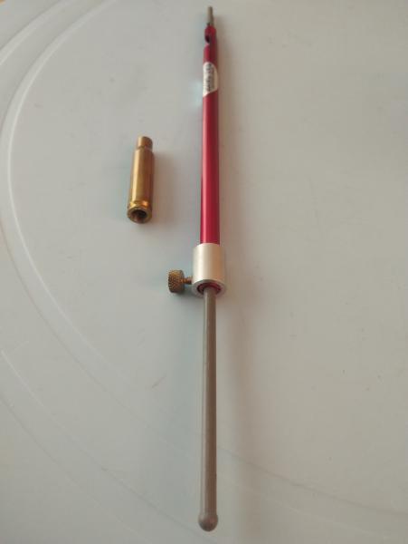 (VENDIDO)Vendo medidor Hornady prácticamente nuevo, incluida vaina modificada original .308
Precio 40
 02