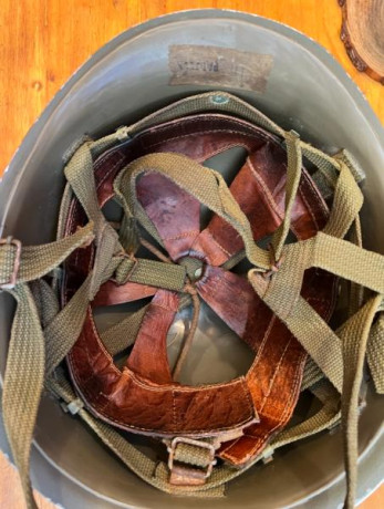 Se vende casco Americano M1 de la Segunda Guerra Mundial, que posteriormente fue vendido como surplus 00