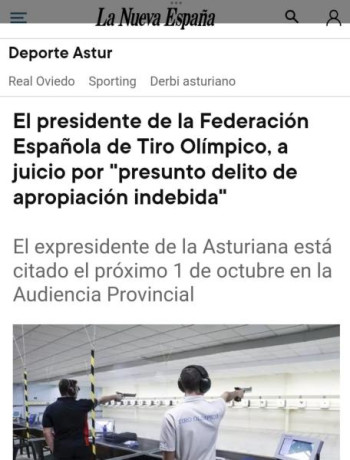 Buenas compañeros.

Os dejo por aquí la sentencia contra la presidencia de un gran club de tiro, pero 80