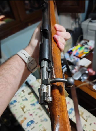 Envío fotos escríbeme si te interesa al 636847084. El rifle está operativo pero para repasar. Buen aspecto, 12