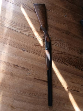 a todos por fallecimiento de un familiar se vende superpuesta Franchi cal.b12
Es monogatillo con selector 02