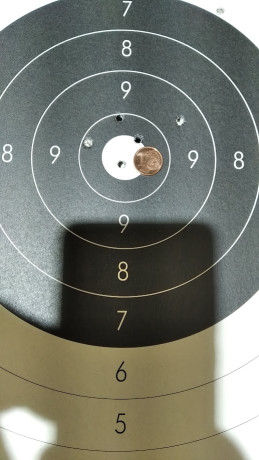 Bueno, para animar el foro un poco, propongo colgar fotos de dianas y arma usada para ello, pudiendo ser 00