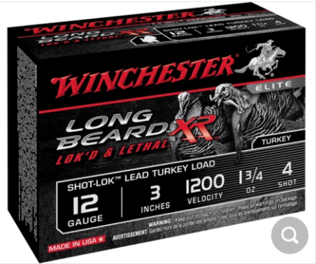 Hola:
He usado con gran satisfacción el cartucho winchester long beard xr y no tengo manera de conseguir 10
