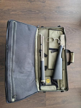 **Vendido**Vuelvo a poner a la venta este rifle, precioso y sin uso. Impecable sin ningún pero.
Rifle 21