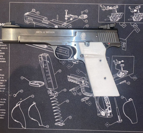 Hola amigos, por si a alguno le interesa voy a poner a la venta varias cachas de la pistola S&W modelo 31