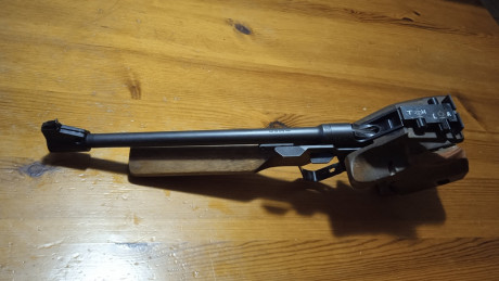 Vendo Hammerli FP 150, pistola libre para 50 m.
Con Empuñadura Rink (casi nueva) diestra regulable M/L 00