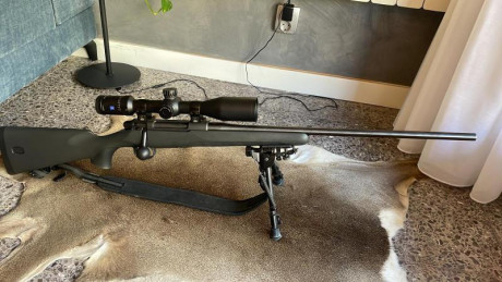 Mauser M18 7mm RMG
Perfectas condiciones, sin accesorios 
Ni visor ni bipode
Tendrá unos 100 tiros…. Como 00