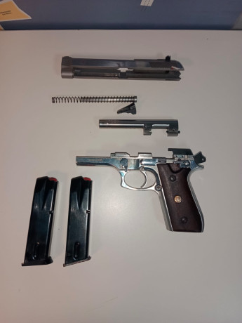 Se vende pistola Taurus 9mmpb. Guiada en A.
En perfecto estado.
Mínimo uso.
350€

VENDIDA 21