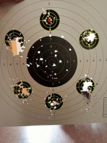 Bueno, para animar el foro un poco, propongo colgar fotos de dianas y arma usada para ello, pudiendo ser 30