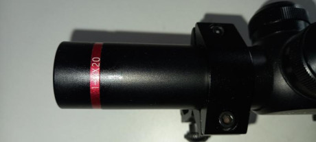 Vendo por falta de uso.
Montado en una ruger 10/22 para ipsc minirifle. 
Incluye monturas. 
70€ mas portes 10