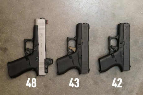 Buenas. Estoy mirando para comprar un arma personal. Por recomendaciones va ganando la Glock 43x pero 30