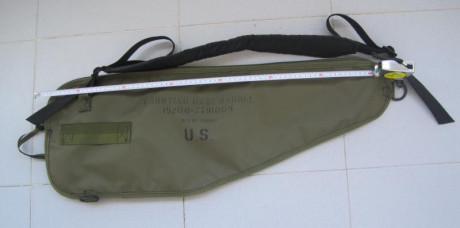 VENDO:

 -- FUNDA ARMA LARGA U.S., sin poder especificar arma.

 -- SIN USO, como nueva.- 

 -- MATERIAL: 00