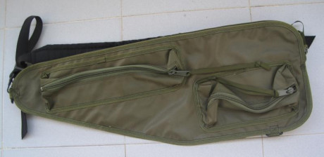 VENDO:

 -- FUNDA ARMA LARGA U.S., sin poder especificar arma.

 -- SIN USO, como nueva.- 

 -- MATERIAL: 12