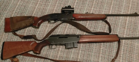 Hola a todos, Pongo en venta dos rifles en perfecto estado de tiro. Uno un Remington 742 y el otro un 00