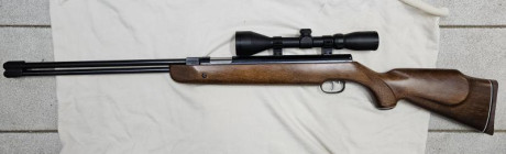 Buenos días

Vendo carabina Weihrauch HW-77 del calibre 4'5.
Es de mi primo, la tiene desde hace unos 00