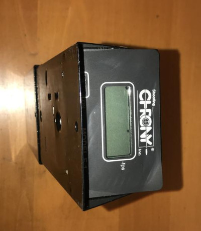 Hola a todos, por no usar vendo cronógrafo de tiro Chrony funcionando correctamente.
Es el modelo mas 11