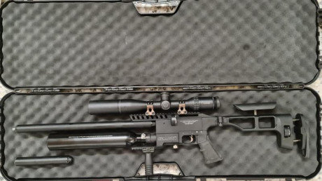 Para hacer sitio a nuevo juguete, vendo esta KRAL PUNCHER SHADOW, regulada, con regulador HUMA ajustable 01