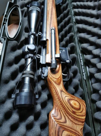 Por tener 2 rifles del mismo calibre, he decidido poner en venta este arma, esta en estado impoluto tanto 151
